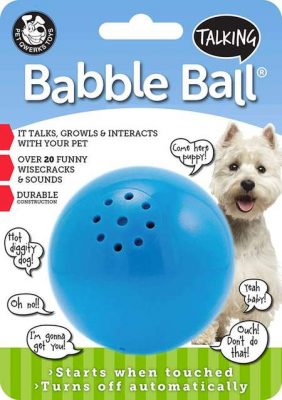 Pet Qwerks Babble Ball